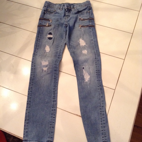 Girls designer denim BLANK NYC jeans - Picture 2 of 5